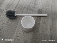 Youpin Yijie-cepillos y soporte para inodoro de almacenamiento Vertical TPR, juego de limpiador de silicona, cerdas de pegamento para baño, herramienta de limpieza xiaomi