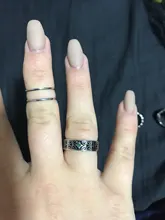 Huitan-Anillo de aniversario Retro para mujer, con hojas Vintage grabadas con uno, anillos de dedo de piedra de circonia cúbica verde minúscula