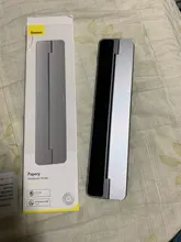 Baseus Laptop Stand for MacBook Air Pro Adjustable Aluminum Laptop Riser Foldable Portable