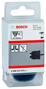 Chuck for drill BOSCH 2608572075
Chuck for drill BOSCH 2608572075