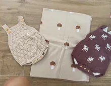 Monos sin mangas para bebé, Tops de Mono para niña recién nacida, Tops de moda de Color sólido para niño pequeño, mono tejido de 0 a 18M