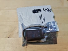 Voltímetro de alta calidad, amperímetro azul + rojo LED Amp doble Digital, medidor de voltímetro DC 100V 10A