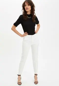 DeFacto Woman Long Pants Women's Casual Cargo Pants Women Black White Bottoms Women's Skinny PantsTrousers-N1155AZ20SP
DeFacto Woman Long Pants Women's Casual Cargo Pants Women Black White Bottoms Women's Skinny PantsTrousers-N1155AZ20SP