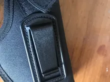 Funda de nailon suave y cómoda, funda de nailon con Clip de Metal, táctica, tipo de mano derecha, Revolver Glock Colt