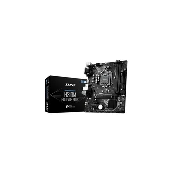 MSI Motherboard H310M PRO-VDH PLUS mATX LGA1151
MSI Motherboard H310M PRO-VDH PLUS mATX LGA1151