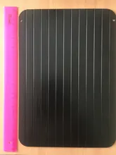 Uds rápido bandeja para descongelar rápido deshielo comida congelada carne fruta rápida descongelación placa bandeja para descongelar deshielo maestro utensilios de cocina