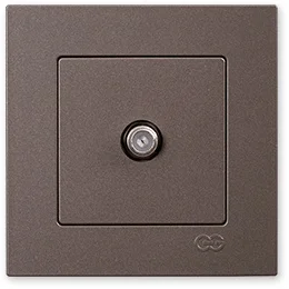 PnpnElectrıc Gns Eqona Metallic Mocha Single Satellite Socket with F Connector (Through-Terminated)
PnpnElectrıc Gns Eqona Metallic Mocha Single Satellite Socket with F Connector (Through-Terminated)