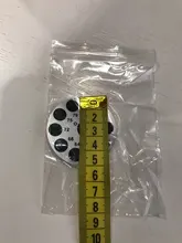 Termómetro de acuario con pegatina, medidor Digital de temperatura 18 a 36, etiqueta adhesiva, 77UD