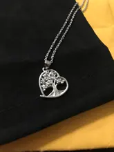 SODROV-collar con colgante de plata de ley 925 para mujer, joyería, Gargantilla, cadena, árbol de la suerte de la vida