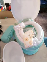 Inodoro de simulación portátil de 6 meses a 8 años para niños, orinal de entrenamiento para bebés, asiento de inodoro para recién nacidos