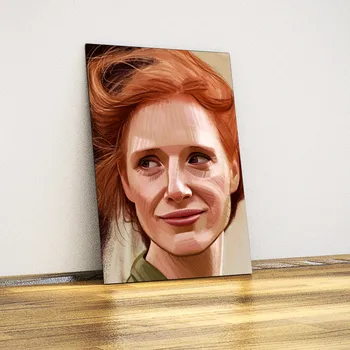 Jessica Chastain - The Tree of Life - Metal Poster
Jessica Chastain - The Tree of Life - Metal Poster