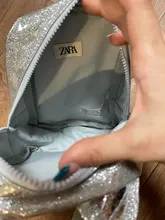 Mini mochila plateados felinos con purpurina para mujer o niño, bonita mochila con lentejuelas brillantes