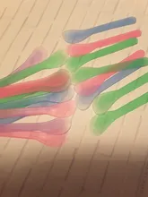 10 unids/lote de mascarilla Facial Stick cosmética espátula Scoop DIY mascarilla Facial cuchara belleza bastoncillos de maquillaje barro mezcla herramientas Color aleatorio