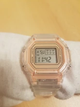 Reloj Digital transparente para Mujer, cronógrafo cuadrado, electrónico, deportivo, resistente al agua, nuevo, triangulación de envíos