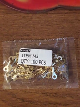 Copper Terminal Connector Lugs Open-Barrel Connerctor-Non-Insulated-Ring Crimp-Cable