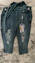 1-5T niños Jeans bebé mamelucos de primavera niños niñas monos de bebé de Superman para niño y niña mono Pantalones de niño ropa niños ropa de los niños