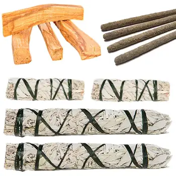 Salvia blanca and Stick Maundy Set 2 Tied Sage MINI + 2 XXL + 4 Stick Maundy + 4 insence natural sage blanca handmade
Salvia blanca and Stick Maundy Set 2 Tied Sage MINI + 2 XXL + 4 Stick Maundy + 4 insence natural sage blanca handmade