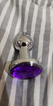 Tapón Anal de acero inoxidable para hombres y mujeres, Juguetes sexuales, tapón trasero, joyería de cristal, entrenador, consolador Anal, tienda sexual para adultos