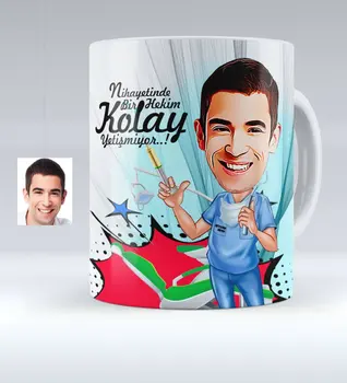 Personalized Mr Dentist Caricature Of White Mug cup-4
Personalized Mr Dentist Caricature Of White Mug cup-4