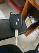 Xinyuexin No toques mi llave funda de silicona para llave del coche para Citroen C1 C2 C3 C4 Xsara Picasso para Peugeot 106, 107, 206, 207, 307 2 botón