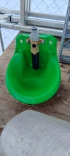 Drinker Farm-Cup Animal-Dispenser Cattle Water-Bowl Sheep Automatic Valve Plastic Copper
