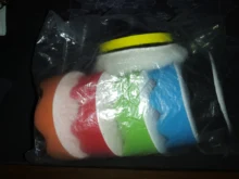 Almohadilla de pulido para coche, almohadilla de esponja de pulido para coche, adaptador de taladro abrasivo, accesorio de herramientas de encerado, 3, 5, 6 y 7 pulgadas, 7 Uds.