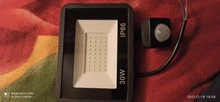 LED Floodlight Outdoor-Lamp Motion-Sensor Waterproof IP66 100W 220V 50W White 20W Black