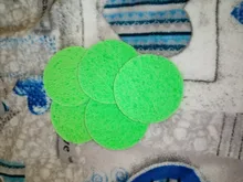 5 uds de madera Natural esponja comprimir cosmético Puff Facial lavado de cara de esponja cuidado limpieza removedor de maquillaje herramientas