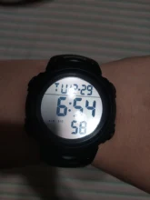 SKMEI-relojes deportivos para hombre, pulsera Digital Led con correa de PU, resistente al agua, con esfera grande, para deportes al aire libre