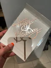 Pastel de acrilico feliz cumpleaños, decoración de pastel de cumpleaños, banderas para niños, adornos de pastel de fiesta, Baby Shower