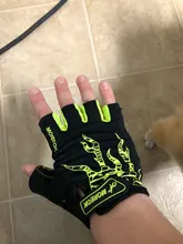 Guantes de ciclismo antideslizantes Unisex, para ciclismo de montaña al aire libre, lavables, medio dedo, guantes deportivos de dedo corto