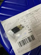 Enchufe de alimentación CC de cobre chapado en oro, 5,5x2,5/5,5x2,1/3,5x1,35mm, conector macho de CC con abrazadera de cable para soldadura, 2 uds.