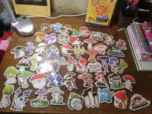 Pegatinas de dibujos animados de setas para teléfono y portátil, 50 Uds.