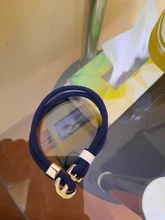 NIUYITID 2019 nueva cuerda de hilo rojo pulseras de mujer brazalete de ancla de encanto pirata en la mano