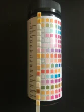 Tira de prueba de calidad del agua potable 16 en 1, papel de prueba de calidad del agua del grifo para piscina, acuario, prueba de nivel de PH, 100 Uds.