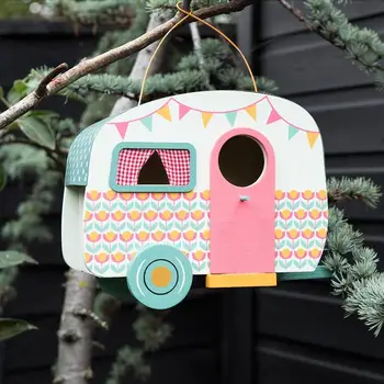 Single home for birds wooden caravan Ancient
Single home for birds wooden caravan Ancient