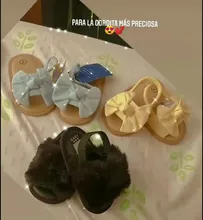 Sandalias de verano para niñas pequeñas y bebés, zapatos planos de pelo, con 6 estilos y tacón, de 0 a 18 meses, novedad, 2018