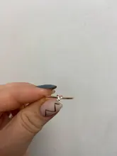 Anillo de compromiso de circonia cúbica con forma de corazón para mujer, sortija, zirconia, circonita, zirconita, Color dorado, romántico, KBR014-M