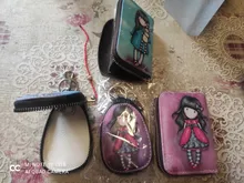 Cartera con patrón de dibujos animados para tarjetas, cartera para tarjetas, monedero, funda para pasaporte, Tarjetero Rfid