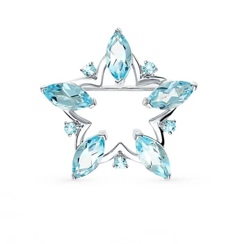 Silver brooch with Topaz sunlight sample 925
Silver brooch with Topaz sunlight sample 925