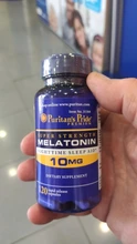 Melatonina de superfuerza, 10mg * 120 Uds. Ayuda a mejorar el sueño durante la noche, envío gratis