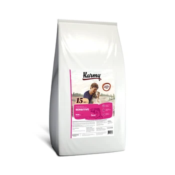 Dry food Karmy сенситив mini dog small breeds with sensitive digestion salmon 15кг
Dry food Karmy сенситив mini dog small breeds with sensitive digestion salmon 15кг