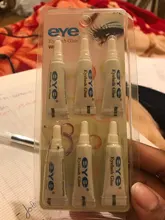 6 uds impermeable pestañas pegamento pestañas postizas extensión pasta adhesiva
