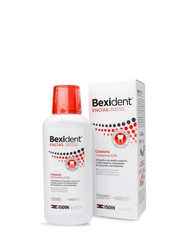 Bexident collutory gums chlorhexidine 250 ml chlorhexidine collutory for inflammation of indentations. 
Bexident collutory gums chlorhexidine 250 ml chlorhexidine collutory for inflammation of indentations.