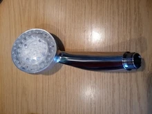 ¡Oferta! 1 Uds. Cabezal de ducha Led de mano de 7 colores con luces LED automáticas románticas para baño y baño