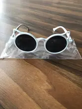 Gafas de sol redondas con forma de ojo de gato para niños y niñas, anteojos de sol Retro para niños y niñas, gafas de sol para bebés con protección UV para conductores
