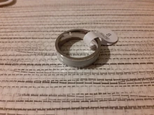 Anillo de acero inoxidable 316L para mujer y hombre, anillos de aleación a granel para parejas, venta al por mayor