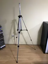 HILDA-Trípode para láser 1.2/1.5 m, de aluminio, auto nivelación, altura ajustable