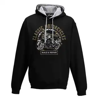 Hood Sweatshirt Bico Motorcycle Classic Build Repair Custom Rider Choppers Motorcycles S black
Hood Sweatshirt Bico Motorcycle Classic Build Repair Custom Rider Choppers Motorcycles S black