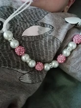 2021 bebé chupete Clip de cadena infantil soporte para pezones de madera con cuentas de cristal correa para chupete Correa chupete de Metal Clips para chupete cadena